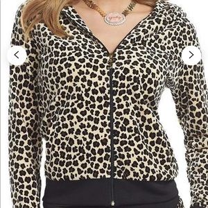 New ! Juicy Couture leopard track suit jacket